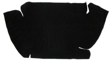 Teppichsatz Kofferaum Ribbed bouclé schwarz Teppich für VW Käfer 1200/1300/1500/1600 ab 8.1967 bis Mexico Käger Kofferaumteppich
